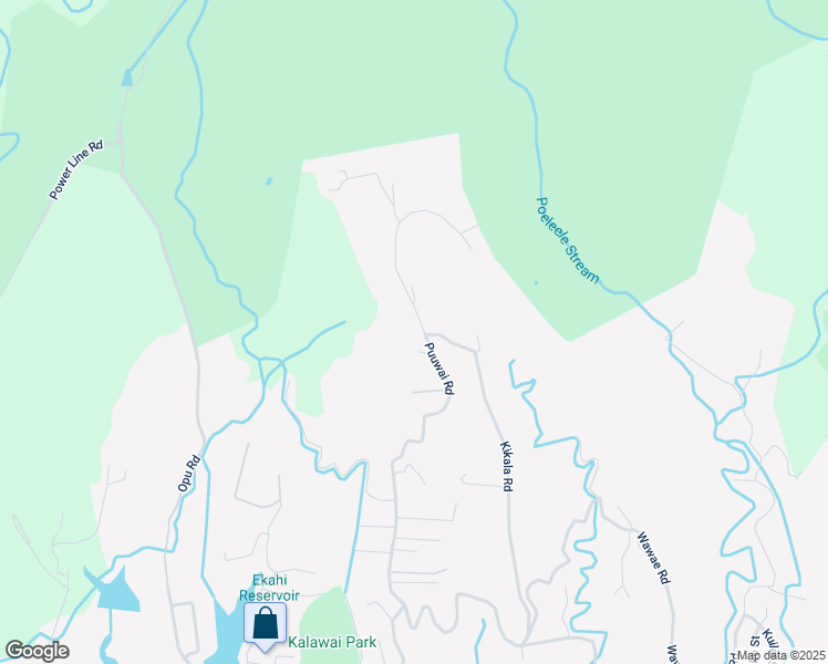 map of restaurants, bars, coffee shops, grocery stores, and more near 5225 Puuwai Road in Kalaheo