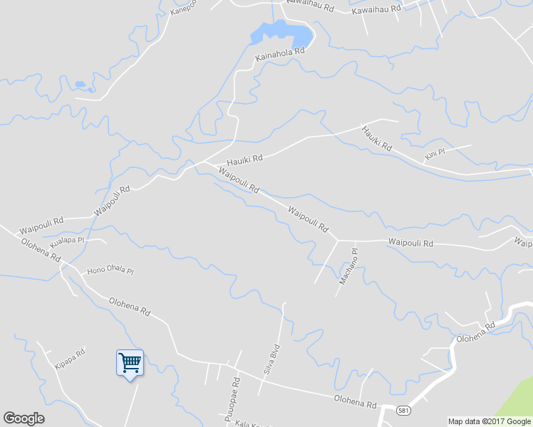 map of restaurants, bars, coffee shops, grocery stores, and more near 6363E Waipouli Road in Kapaʻa