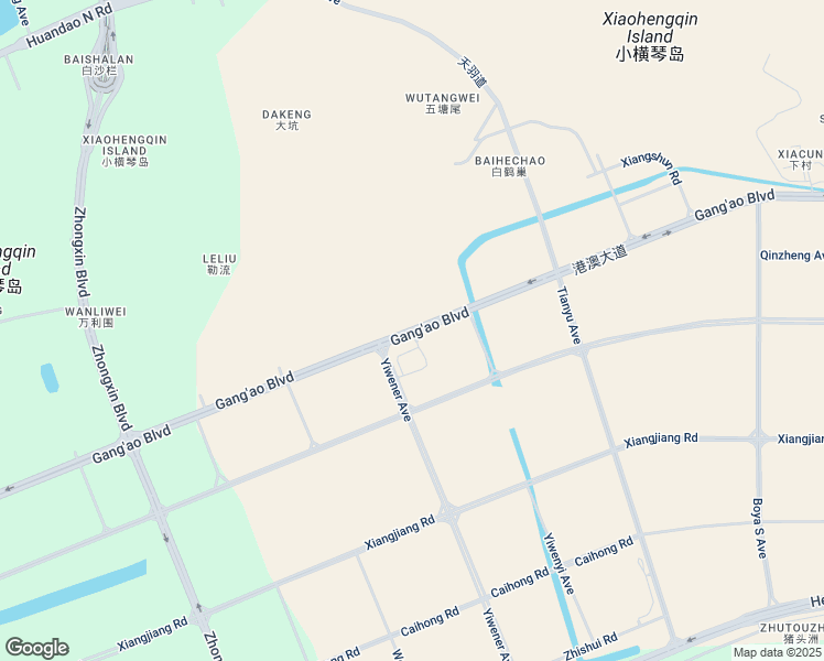 map of restaurants, bars, coffee shops, grocery stores, and more near in Zhuhai