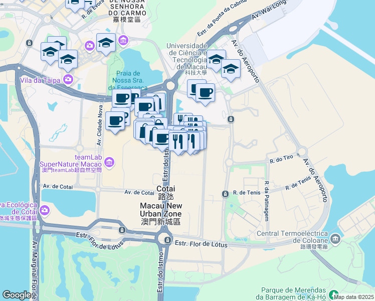 map of restaurants, bars, coffee shops, grocery stores, and more near in 