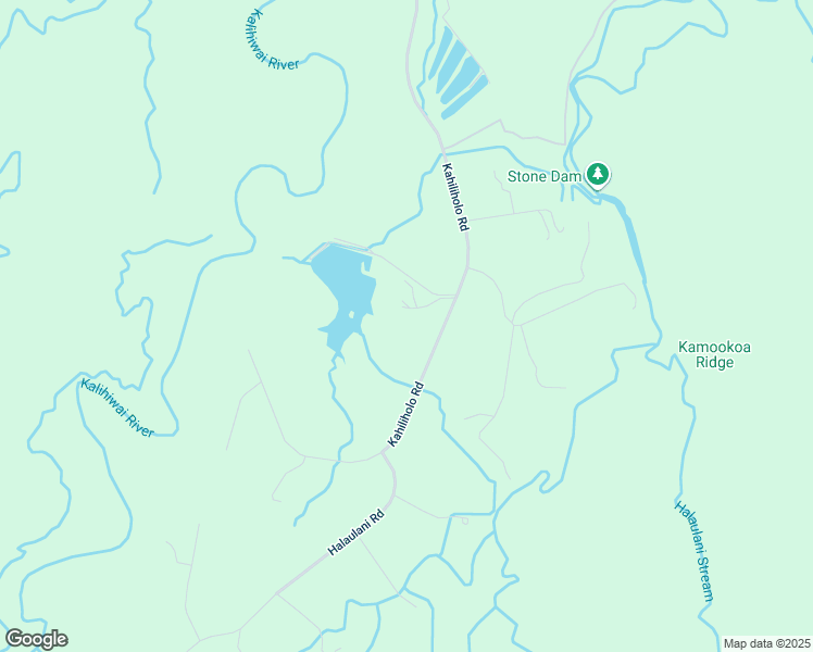 map of restaurants, bars, coffee shops, grocery stores, and more near 5810A Kahiliholo Road in Kilauea