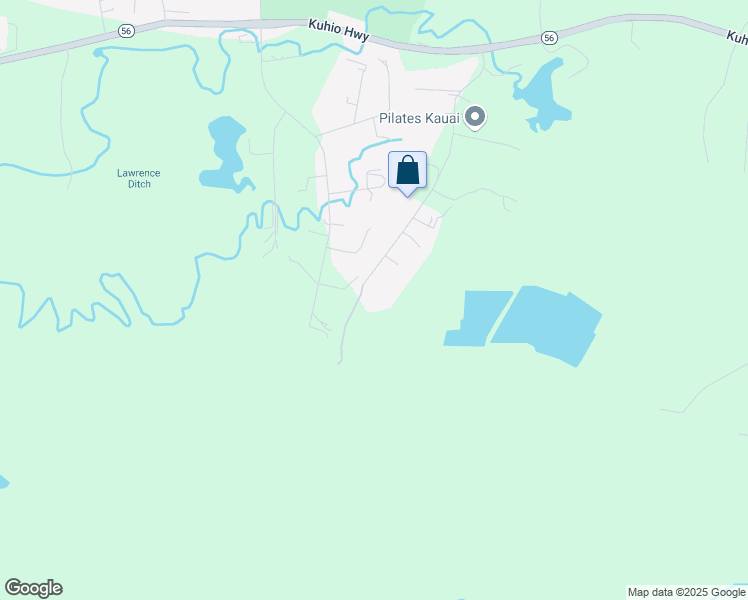 map of restaurants, bars, coffee shops, grocery stores, and more near 4901 Waiakalua Street in Kilauea