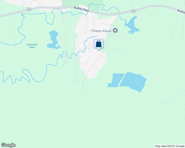 map of restaurants, bars, coffee shops, grocery stores, and more near 4901 Waiakalua Street in Kilauea