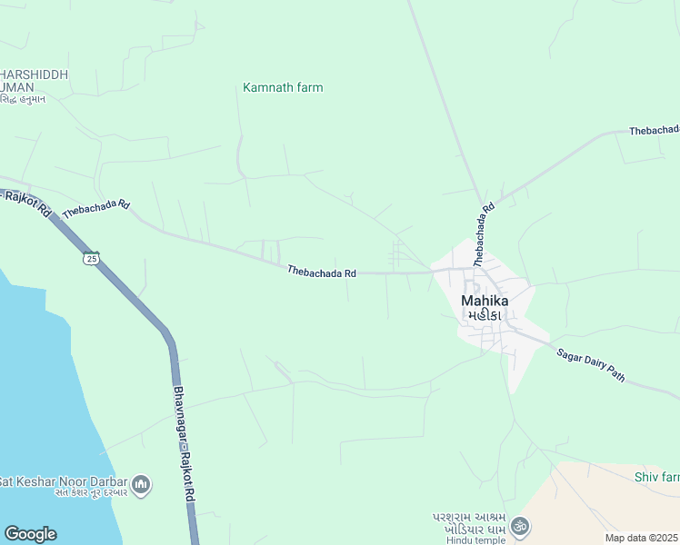 map of restaurants, bars, coffee shops, grocery stores, and more near 0 Mahika Road in Mahika