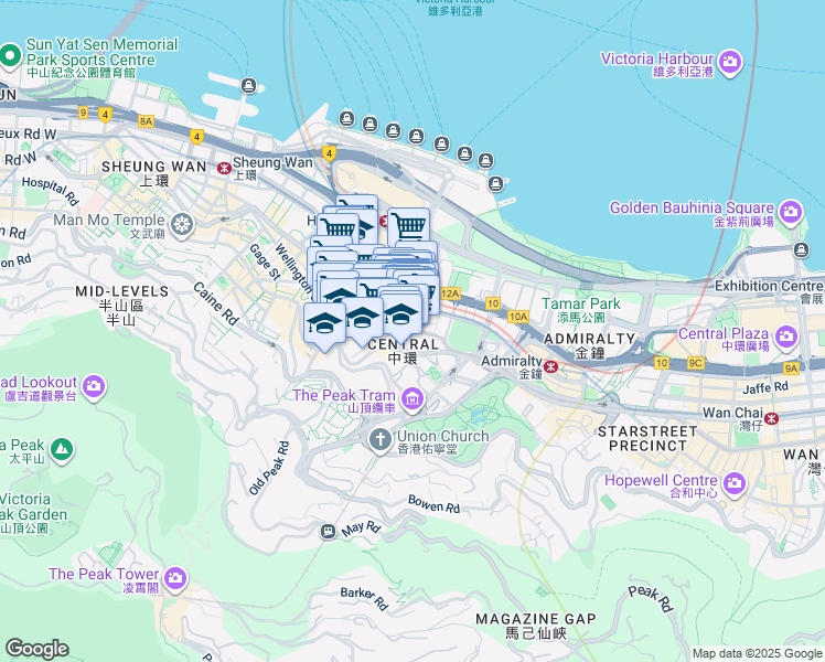 map of restaurants, bars, coffee shops, grocery stores, and more near in 