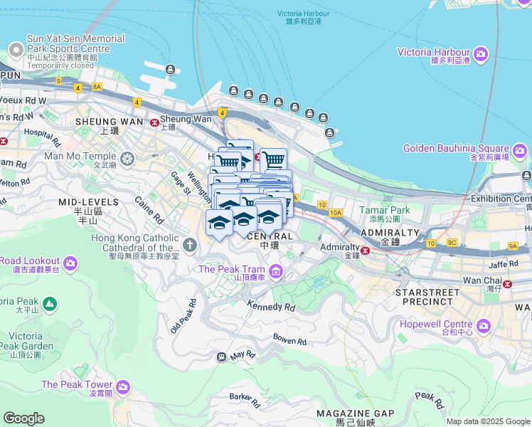 map of restaurants, bars, coffee shops, grocery stores, and more near in 
