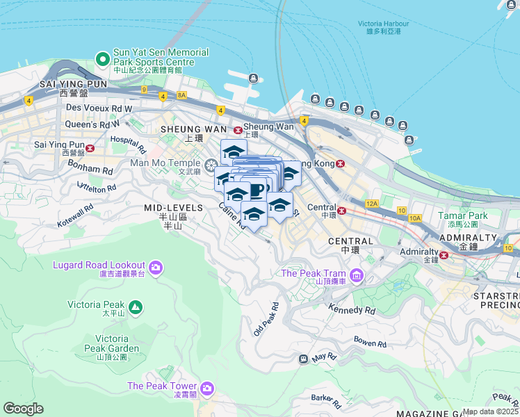 map of restaurants, bars, coffee shops, grocery stores, and more near in 