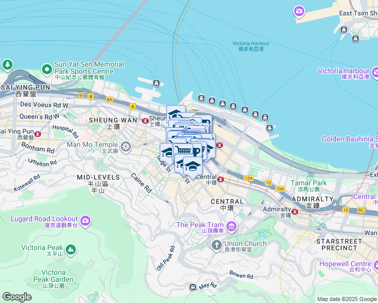 map of restaurants, bars, coffee shops, grocery stores, and more near in 