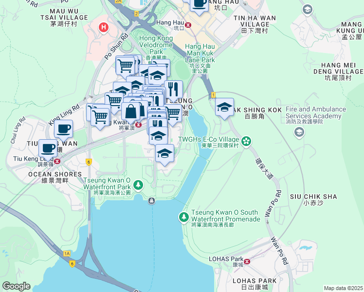 map of restaurants, bars, coffee shops, grocery stores, and more near in 