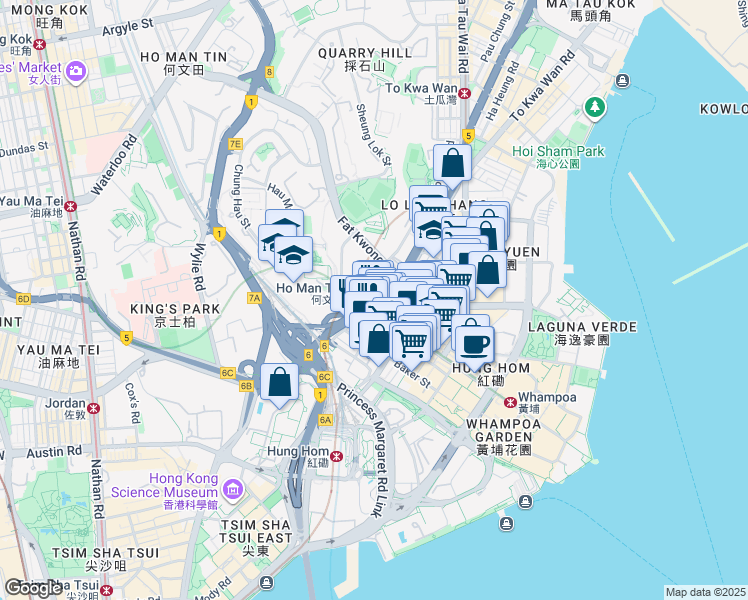 Chatham Road North, Hong Kong Kowloon Walk Score