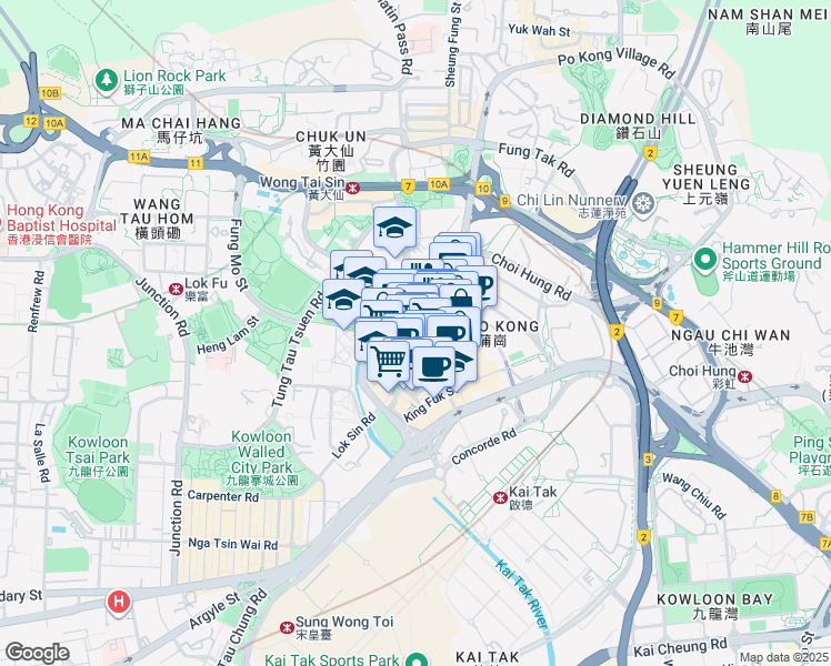 map of restaurants, bars, coffee shops, grocery stores, and more near in 