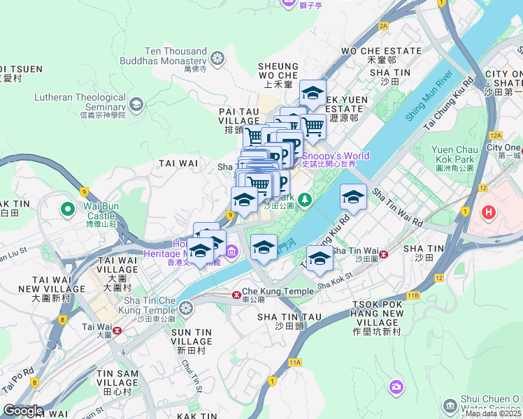 map of restaurants, bars, coffee shops, grocery stores, and more near in 