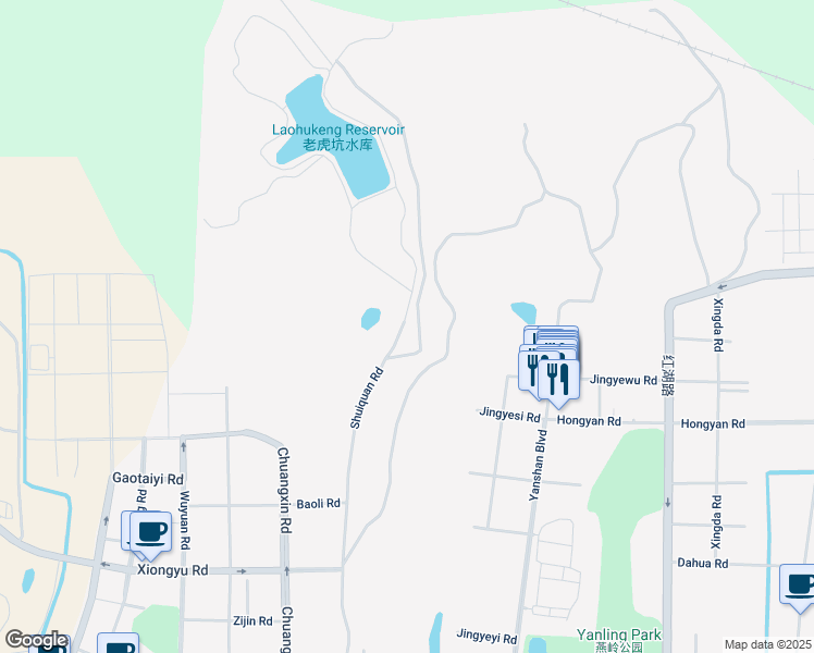 map of restaurants, bars, coffee shops, grocery stores, and more near in Shenzhen