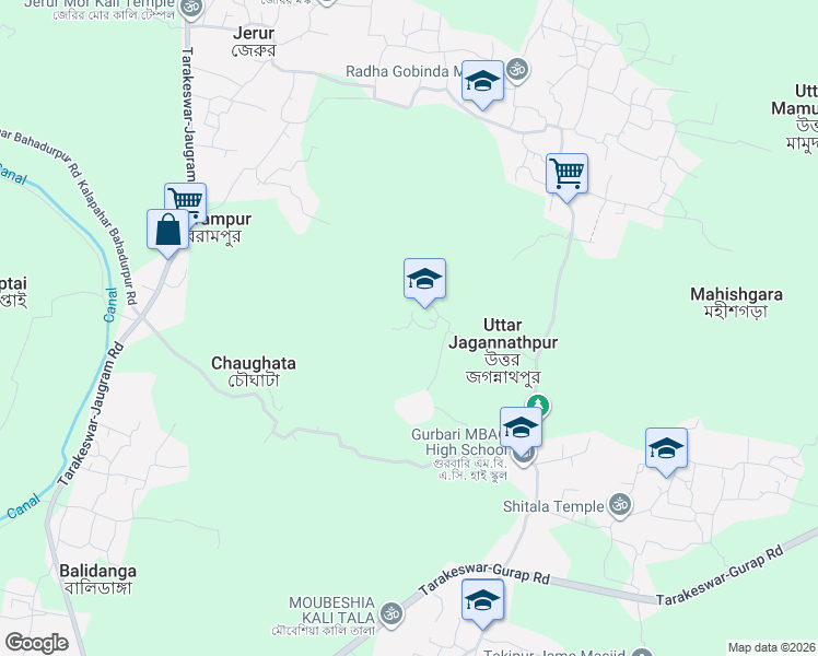 map of restaurants, bars, coffee shops, grocery stores, and more near in Khanpur