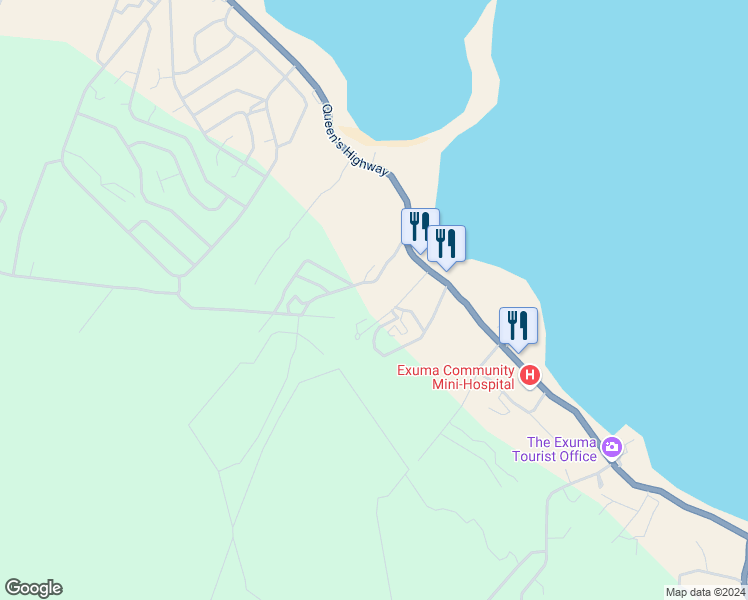 map of restaurants, bars, coffee shops, grocery stores, and more near in George Town