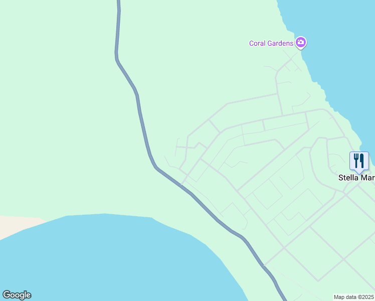 map of restaurants, bars, coffee shops, grocery stores, and more near in Stella Maris
