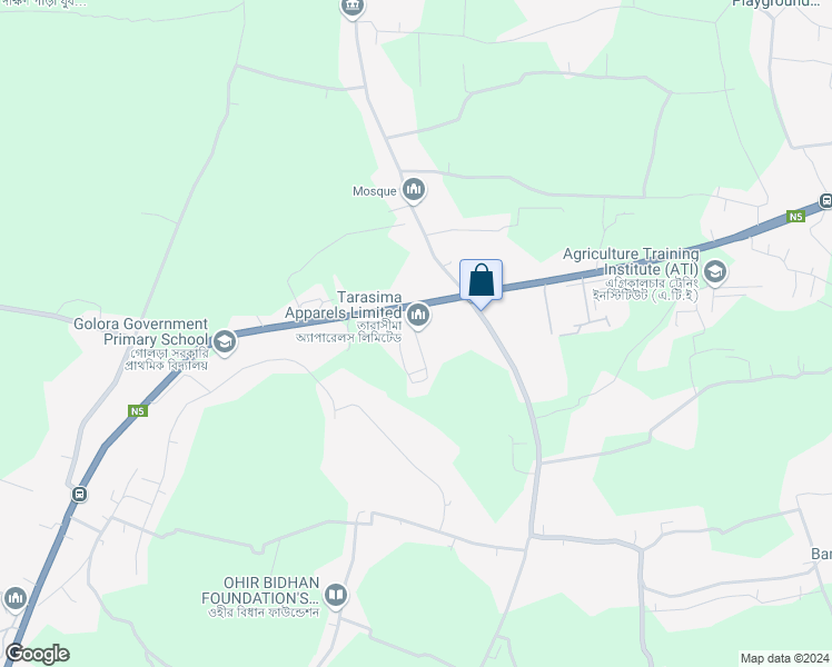 map of restaurants, bars, coffee shops, grocery stores, and more near in 