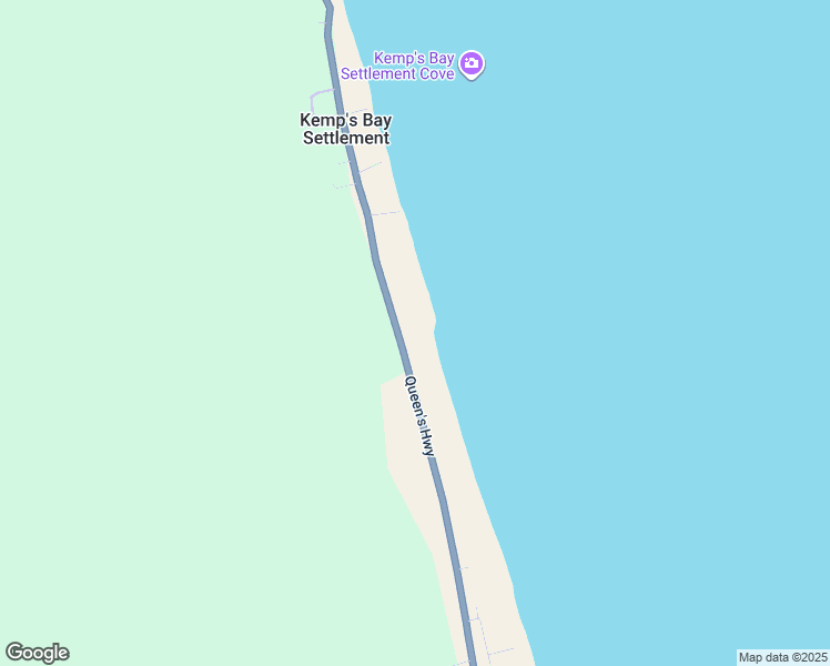 map of restaurants, bars, coffee shops, grocery stores, and more near in Kemp's Bay Settlement