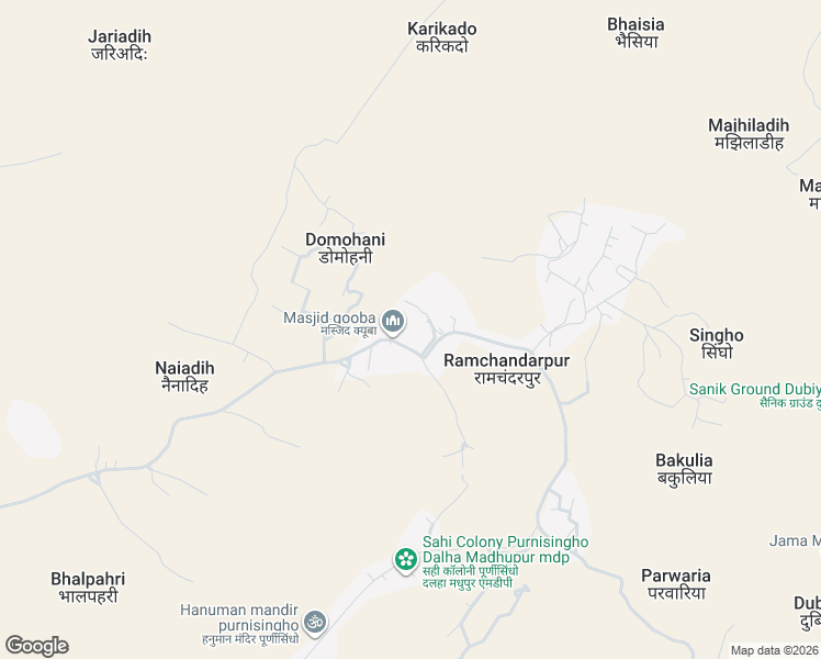 map of restaurants, bars, coffee shops, grocery stores, and more near in Deoghar