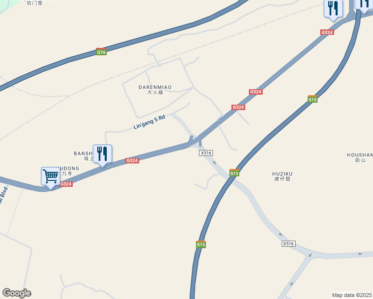 map of restaurants, bars, coffee shops, grocery stores, and more near in Zhangzhou