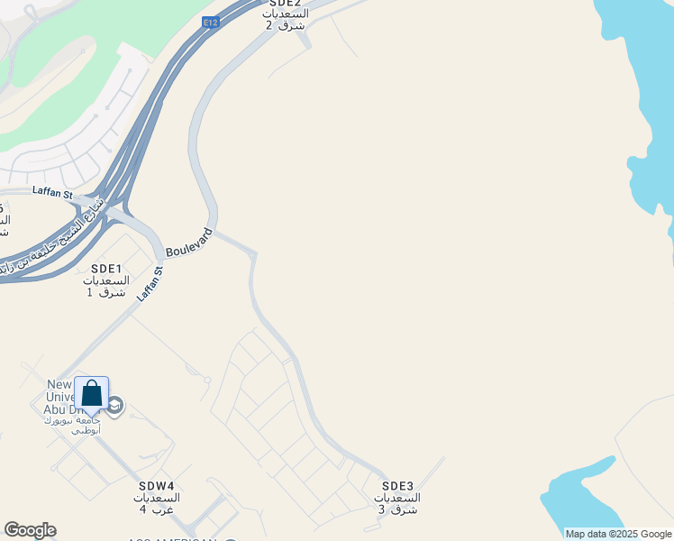 map of restaurants, bars, coffee shops, grocery stores, and more near in Abu Dhabi