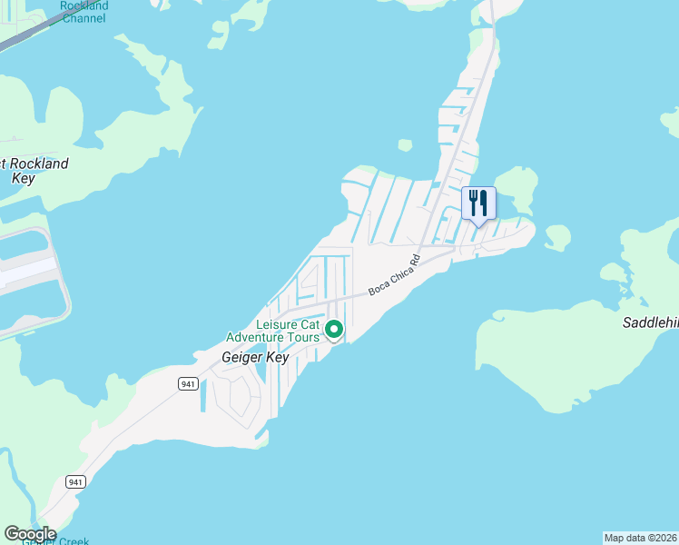 map of restaurants, bars, coffee shops, grocery stores, and more near 261 Mars Lane in Key West