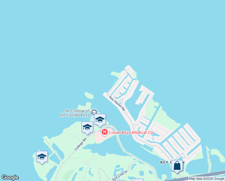 map of restaurants, bars, coffee shops, grocery stores, and more near 8 Floral Avenue in Key West
