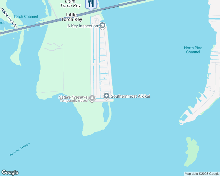 map of restaurants, bars, coffee shops, grocery stores, and more near 33042 Maracaibo Road in Summerland Key
