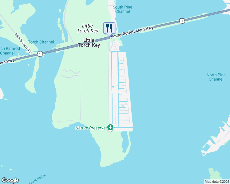 map of restaurants, bars, coffee shops, grocery stores, and more near 501 Blackbeard Road in Summerland Key