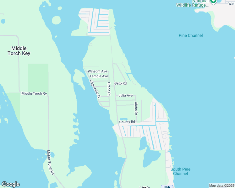 map of restaurants, bars, coffee shops, grocery stores, and more near 28107 Julia Avenue in Little Torch Key