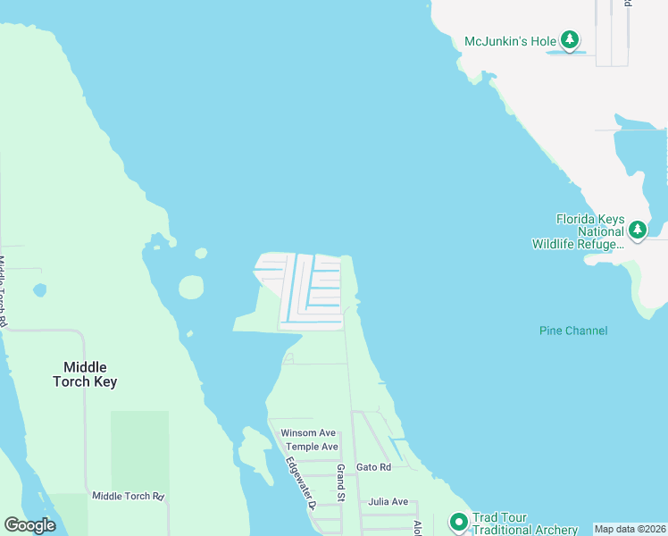 map of restaurants, bars, coffee shops, grocery stores, and more near 27951 Porgie Path in Little Torch Key