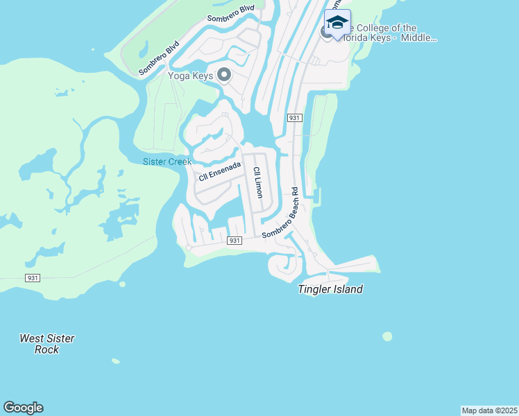 map of restaurants, bars, coffee shops, grocery stores, and more near 308 Calzada Bouqinvilla in Marathon