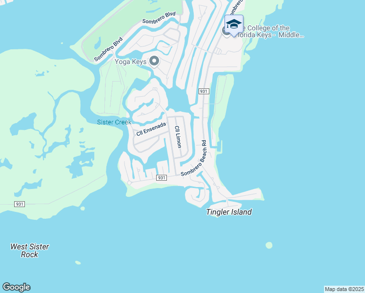 map of restaurants, bars, coffee shops, grocery stores, and more near 308 Calzada Bouqinvilla in Marathon