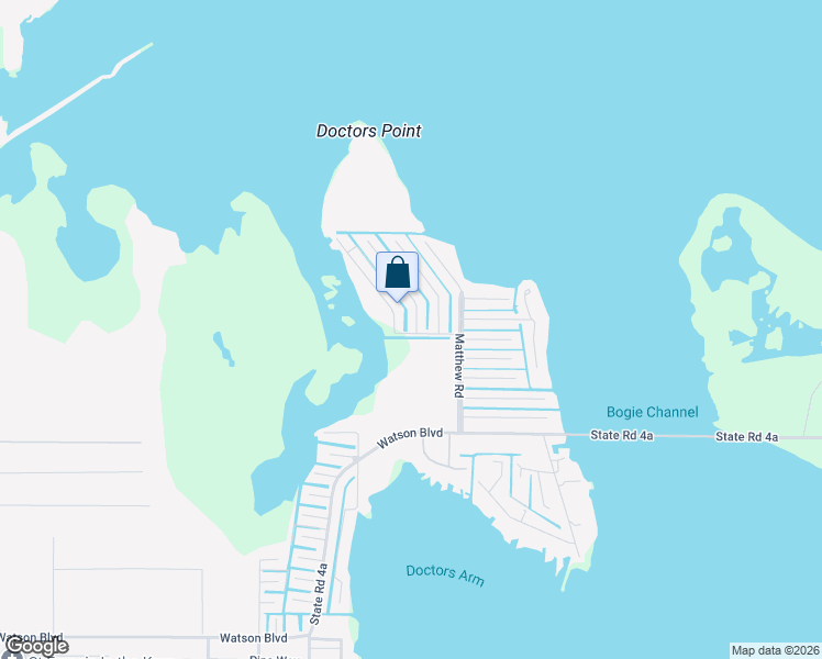 map of restaurants, bars, coffee shops, grocery stores, and more near 2008 San Remo Drive in Big Pine Key