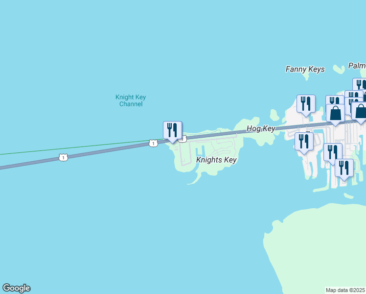 map of restaurants, bars, coffee shops, grocery stores, and more near 12 Kyle Way West in Marathon