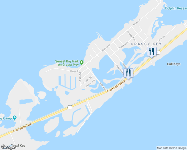 map of restaurants, bars, coffee shops, grocery stores, and more near 57583 Goodley Street in Marathon