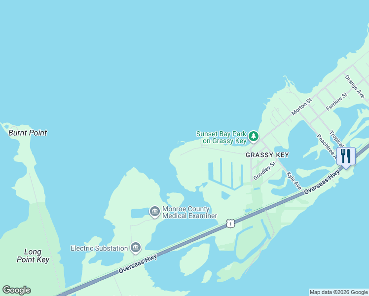 map of restaurants, bars, coffee shops, grocery stores, and more near 57032 Morton St Exd in Marathon