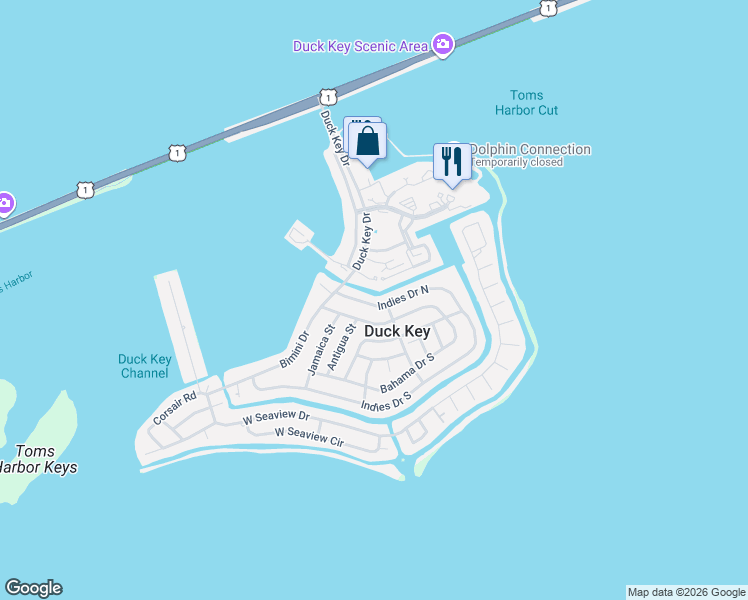 map of restaurants, bars, coffee shops, grocery stores, and more near 1122 Greenbriar Road in Marathon