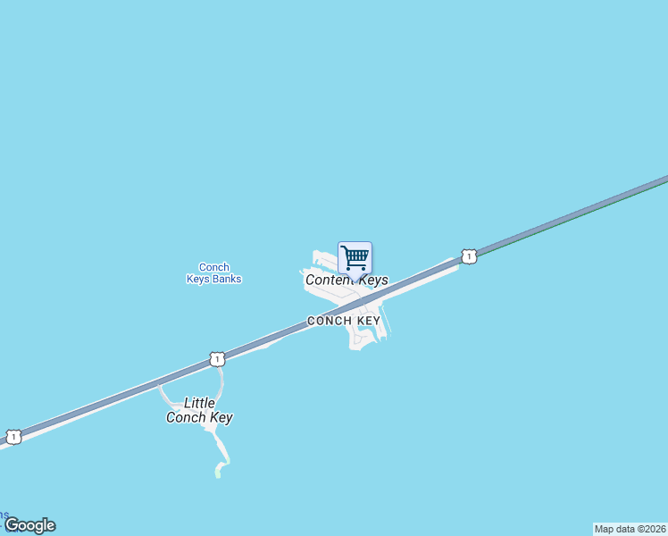 map of restaurants, bars, coffee shops, grocery stores, and more near 63 North Conch Avenue in Marathon