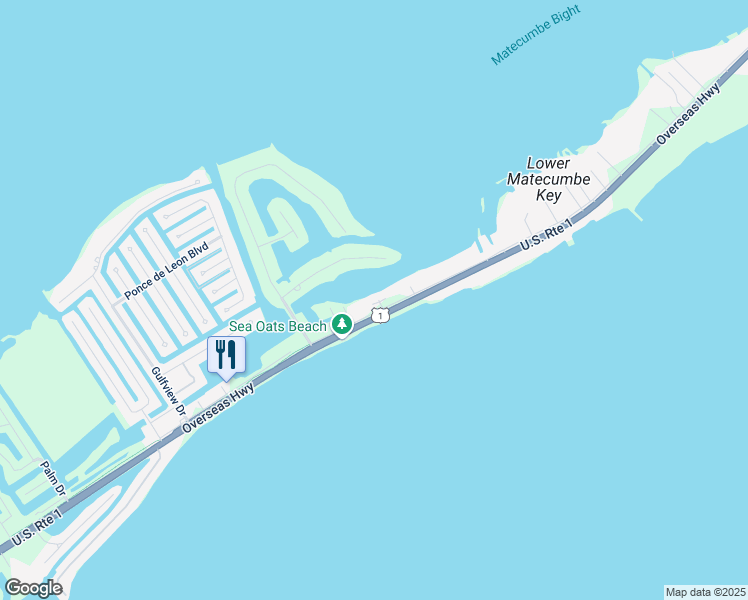map of restaurants, bars, coffee shops, grocery stores, and more near 74980 Overseas Highway in Islamorada