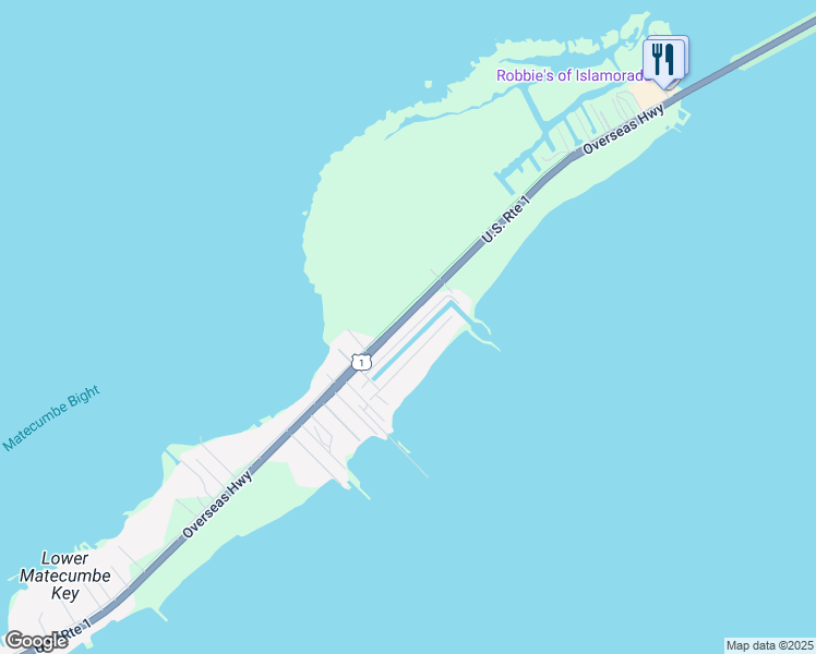 map of restaurants, bars, coffee shops, grocery stores, and more near 120 Cortez Drive in Islamorada