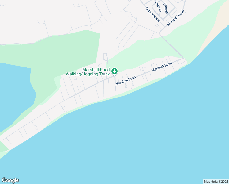 map of restaurants, bars, coffee shops, grocery stores, and more near Marshall Rd in Nassau