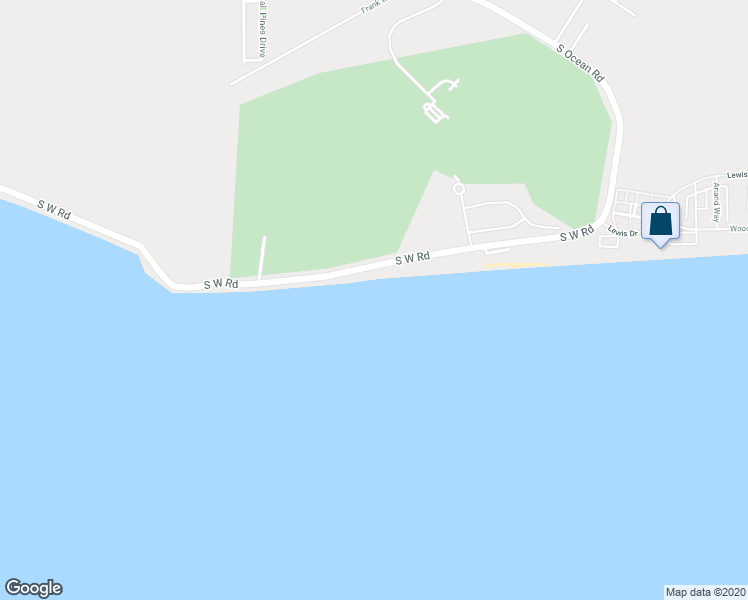 map of restaurants, bars, coffee shops, grocery stores, and more near South West Road in Nassau