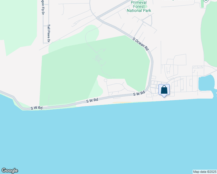 map of restaurants, bars, coffee shops, grocery stores, and more near South West Road in Nassau