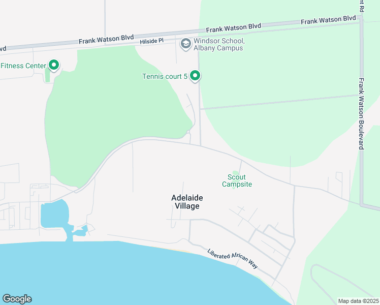 map of restaurants, bars, coffee shops, grocery stores, and more near Adelaide Road in Adelaide Village