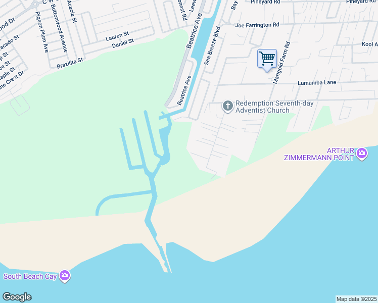 map of restaurants, bars, coffee shops, grocery stores, and more near in Nassau