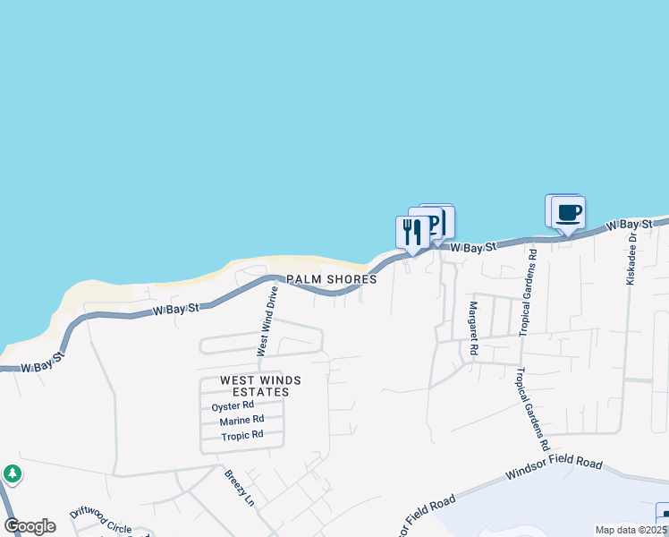 map of restaurants, bars, coffee shops, grocery stores, and more near in 