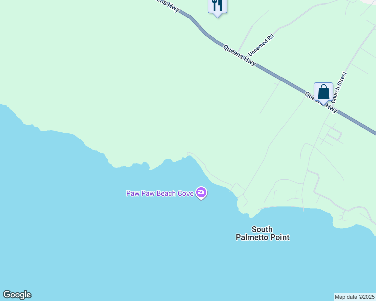 map of restaurants, bars, coffee shops, grocery stores, and more near in North Palmetto Point