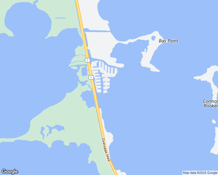 map of restaurants, bars, coffee shops, grocery stores, and more near 581 Hazel Street in Key Largo