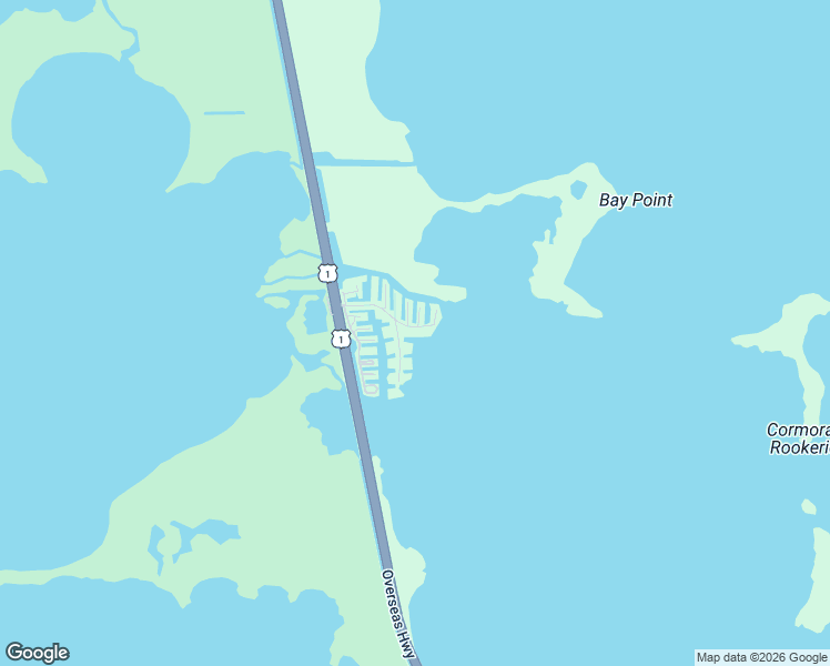 map of restaurants, bars, coffee shops, grocery stores, and more near 800 Morris Avenue in Key Largo